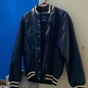 Champion USU varsity bomber jacket
